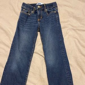 Boys old navy dark wash jeans.